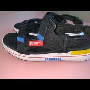 Brand new puma sandals never before worn